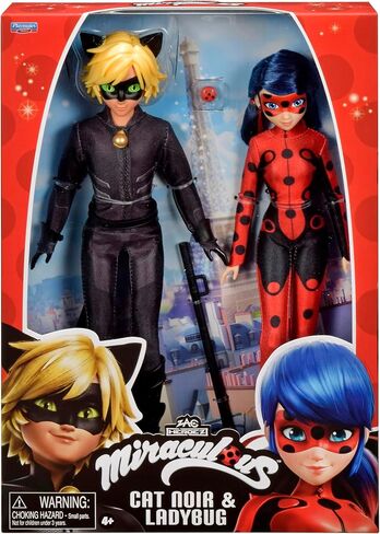 Miraculous Ladybug & Cat Noir Season 6 2 Pack by Playmates Toys in Saudi Arabia