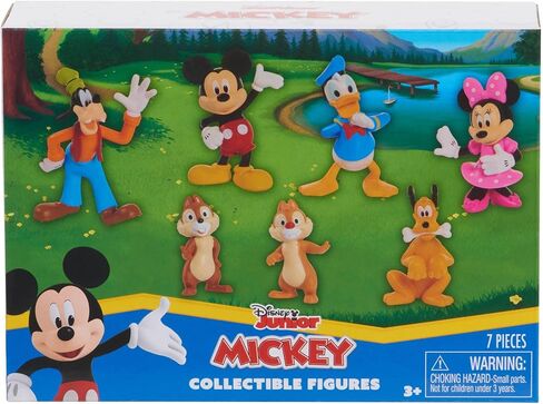 Mickey Mouse 7-Piece Figure Set, Mickey Mouse Clubhouse Toys in Saudi Arabia