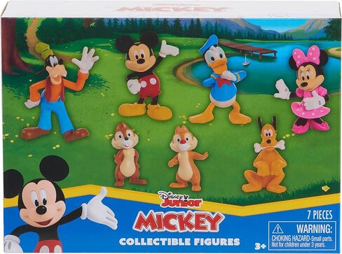 Mickey Mouse 7-Piece Figure Set, Mickey Mouse Clubhouse Toys in Saudi Arabia