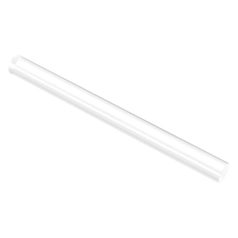 uxcell Acrylic Round Rod, Clear,1" Diameter 12-1/4" Length, Solid Plastic PMMA Bar Stick in Saudi Arabia