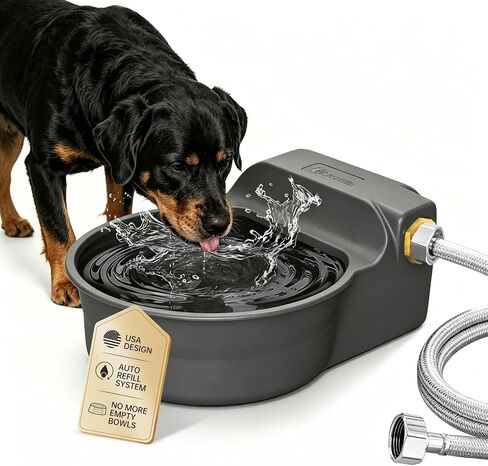 Automatic Dog Water Dispenser, Auto Fill Dog Water Bowl Dispenser in Kuwait