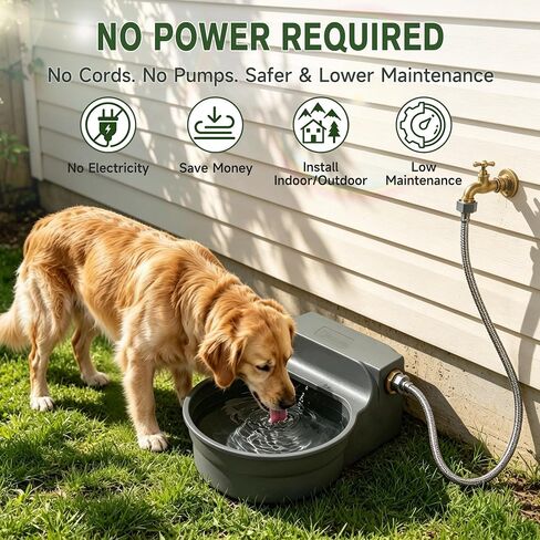 Automatic Dog Water Dispenser, Auto Fill Dog Water Bowl Dispenser in Kuwait
