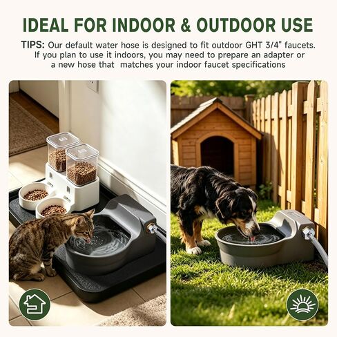 Automatic Dog Water Dispenser, Auto Fill Dog Water Bowl Dispenser in Kuwait