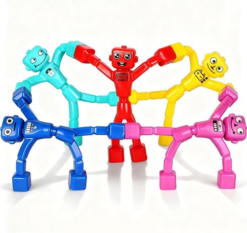 Mruikeny Magnetic Robot Men Travel Toys in Kuwait