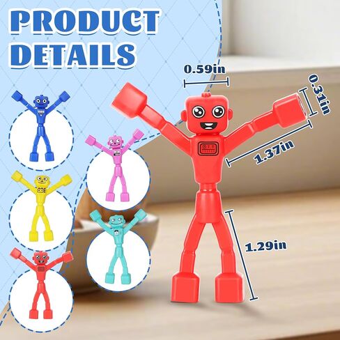 Mruikeny Magnetic Robot Men Travel Toys in Kuwait