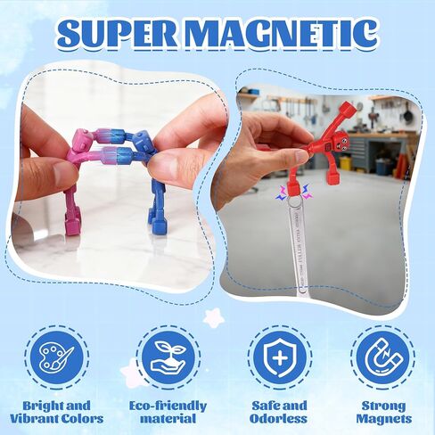 Mruikeny Magnetic Robot Men Travel Toys in Kuwait