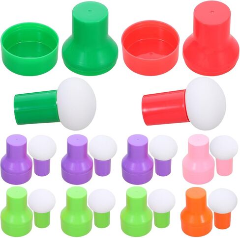 10pcs Washable Ink Blending Sponge Daubers for Pastels and Charcoals in Kuwait