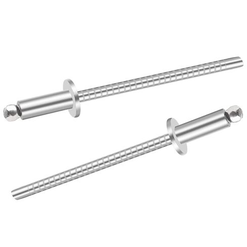 Sunxeke 70pcs 3/16" x 1/2" Stainless Steel Blind Rivets, 4.8 x 12.7mm Stainless Steel Pop Rivets, Pack of 70 in Kuwait