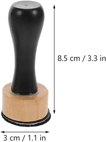 Mini Ink Blending Sponge Daubers with Wood Handles, Foam Refills for Crafts in Kuwait