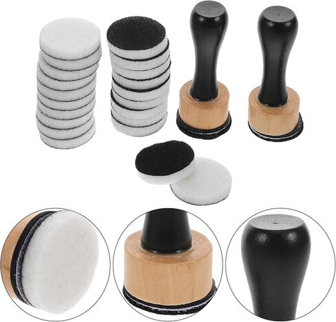 Mini Foam Sponge Daubers with Wood Handles for Stamping and Painting in Saudi Arabia