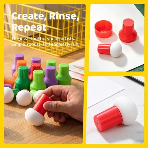 10pcs Washable Sponge Daubers, Smooth Blending Tool in Kuwait