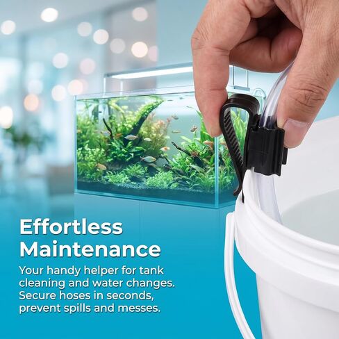 Aquarium Hose Clip Holder for Fish Tank Water Tube Clamp Plastic in Kuwait