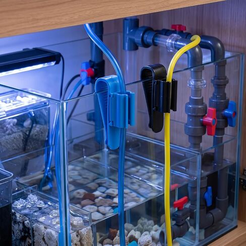 Aquarium Hose Clip Holder for Fish Tank Water Tube Clamp Plastic in Kuwait