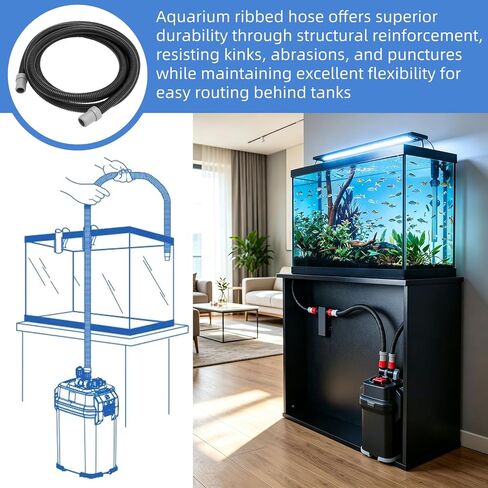 A20014 Ribbed Hosing Compatible with Fluval 106/107/206/207 Aquarium Pump in Kuwait