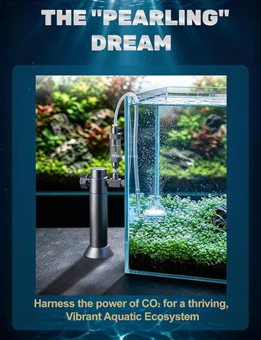 Aquarium CO2 Kit with Regulator, 2 x 16g Cartridges, 3/8" Thread in Saudi Arabia