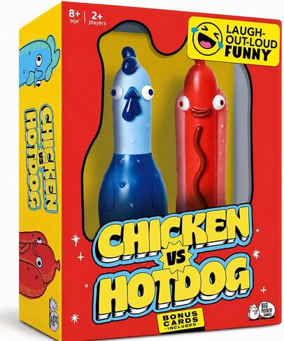 Chicken vs Hotdog Flipping Hilarious Family Party Game Kids, Teens, Adults in Saudi Arabia