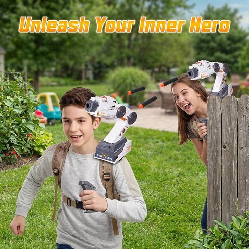 Smart Tracking Mechanical Arm Blaster, Remote Control, 30 Foam Darts in Kuwait