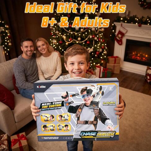 Smart Tracking Mechanical Arm Blaster, Remote Control, 30 Foam Darts in Kuwait