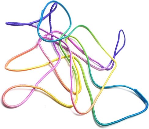 Rainbow Chinese Jump Ropes Bundle Pack for Kids 2 Pack Jump Ropes Outdoor Indoor Play with 2 GosuToys Stickers in Kuwait