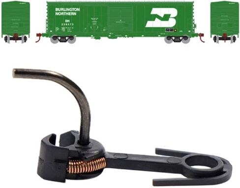 HO Scale Magnetic Knuckle Couplers 12Pcs E-Z Mate Compatible 1:87 Trains in Saudi Arabia