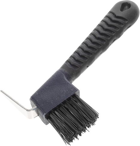 SECFOU Horse Hoof Pick and Brush Tool with Rubberized Grip Handle in Saudi Arabia