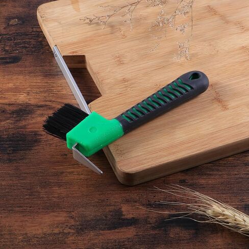 Deluxe Grip Horse Hoof Pick with Brush, Stainless Steel in Kuwait