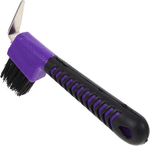 SECFOU Rubber Handle Horse Hoof Pick Brush for Hooves in Saudi Arabia