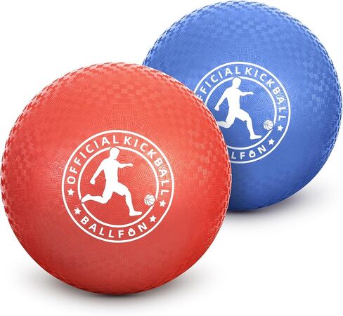 Playground Balls Kickball, Rubber Dodge Balls for Kids and Adults, Dodgeballs Handball Kick Ball Indoor and Outdoor, Official Bouncing Hand Balls, Outdoor Toys for School in Kuwait