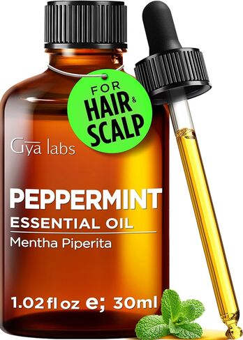 Peppermint Essential Oil for Skin, Hair & Diffuser - 1.02 Fl Oz in Kuwait