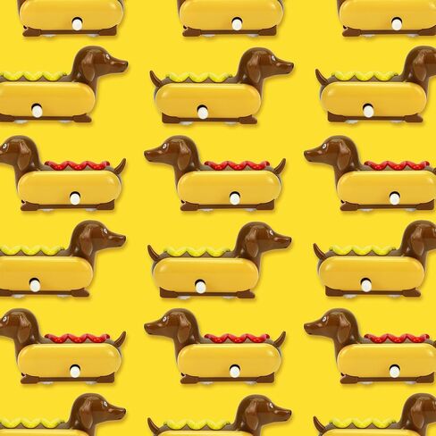 YOBRO Hot Dog Wind-up Dachshund Toys, Set of 2 in Saudi Arabia