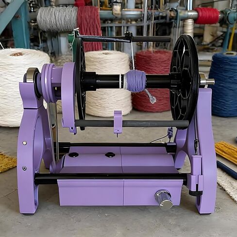 12V Electric Wheel with Adjustable Speed, 800 RPM, Forward/Reverse Rotation, 3 Spools Included, Perfect for Yarn, Wool, Silk, Fiber & Weaving Projects in Saudi Arabia