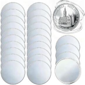 ALRALLI 24PCS Alloy Challenge Coin Blanks, 40mm x 2mm (Gold-Plated) in Kuwait