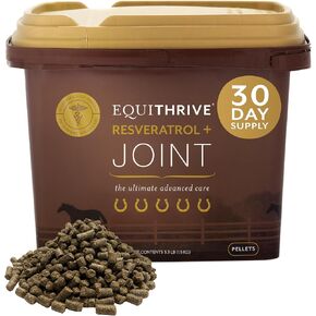 Equithrive Resveratrol Plus Joint Pellets for Horses, 1.65 lbs in Kuwait