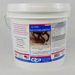 SU-PER Glucosamine Supplement for Horses, 2.5 Pound Powder in Kuwait