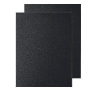 ABS Plastic Sheet 1/8 Inch Thick 12" x 16" (2-Pack)，Black Rigid Moldable Panel with Different Surfaces (Textured Front & Smooth Back) 0.125" Thick for Structural Parts and DIY Home Decor, etc. in Saudi Arabia