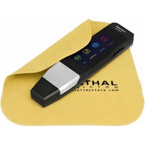 GemTrue APEX 5-in-1 Diamond Tester, Synthetic Diamond and Moissanite Identifier with Touchscreen, Auto Calibration, Lab-Grown Diamond Detector Includes ROSENTHAL COLLECTION POLISHING Cloth in Saudi Arabia