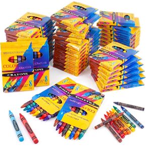 30 Boxes Bulk Crayons, 8 Color Crayon in Kuwait