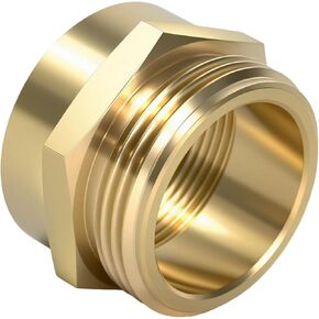 SpringSpray 1-1/2 "NPT أنثى x 1-1/2" NST (NH) ذكر نحاسي سداسية الحلمة المناسب معدات الحريق عرافة الحلمة محول خرطوم الحريق in Kuwait