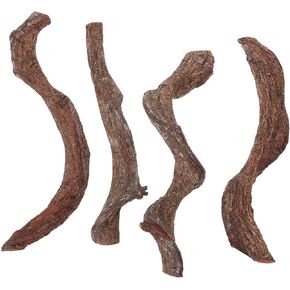 Milisten 4pcs Natural Wood Branches for Reptile Terrarium Climbing Decor in Kuwait