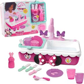 Minnie's Happy Helpers Magic Sink Set, Pretend Play Working Sink in Kuwait