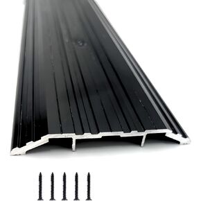 CBW Aluminum Threshold 4" Wide 1/2" High - 36 Inch Length (Black Anodize) in Saudi Arabia