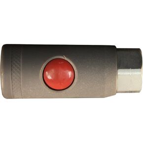 ميلتون S-99705 1/4" FNPT M Style مقرنة أمان، أحمر in Kuwait