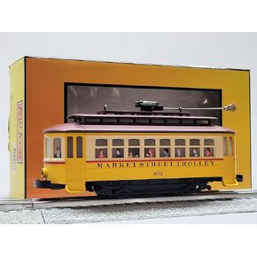 MTH RAILKING Market Street Bump N GO Trolley O Gauge 30-5258 in Saudi Arabia
