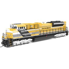 Broadway Limited 9966 EMD SD70ACe, EMD Demo 1201, Yellow Progress Rail, Paragon4 Sound/DC/DCC, N Scale in Saudi Arabia