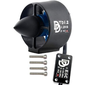 DIAMONDDYNAMICS Underwater Thruster 1.2kg Thrust 12V Brushless Motor with bi-Directional Full Waterproof ESC for ROV,RC Boat,Underwater Vehicle,Diving,Seafloor Photography,Seabed Exploration (CCW) in Kuwait