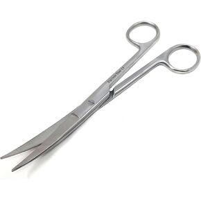 A2Z-SS03CV Dissecting Scissors, Sharp/Sharp Point Blades, 6.5" (16.5cm), Curved, Premium Quality, Stainless Steel in Kuwait