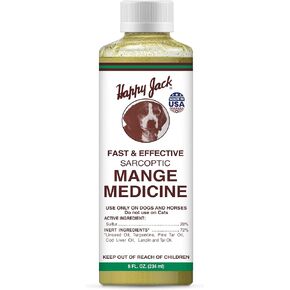 HAPPY JACK Mange Medicine & Treatment for Dogs & Horses, 16 oz in Kuwait