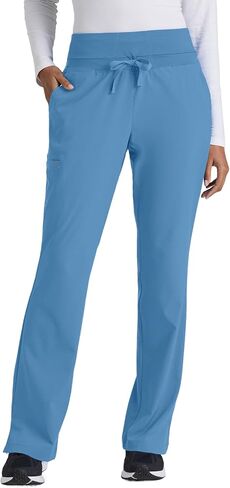 BARCO One Stride Scrub Pant for Women - Knit Waistband Medical Pant, Mid-Rise, 4-Way Stretch Women's Scrub Pant in Kuwait