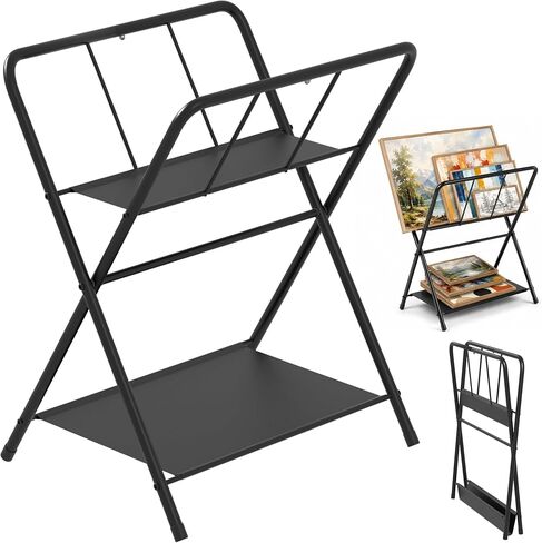 Folding Art Storage Rack, Portable Canvas Storage Rack in Saudi Arabia