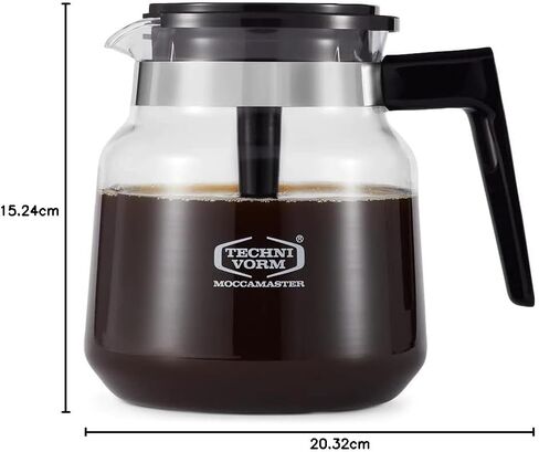 Technivorm 59835 1.25L Glass Carafe, for KB, Brewers in Kuwait